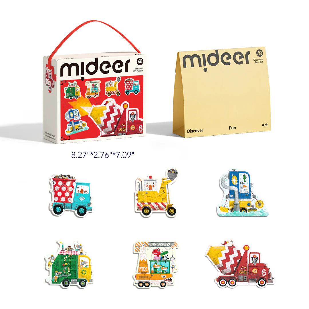 The first puzzle Construction machinery NEW