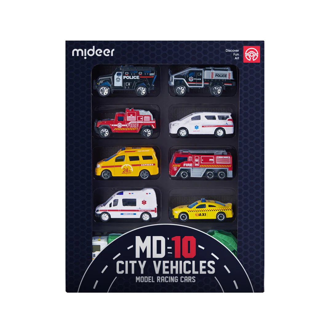 Set of cars - 10 units