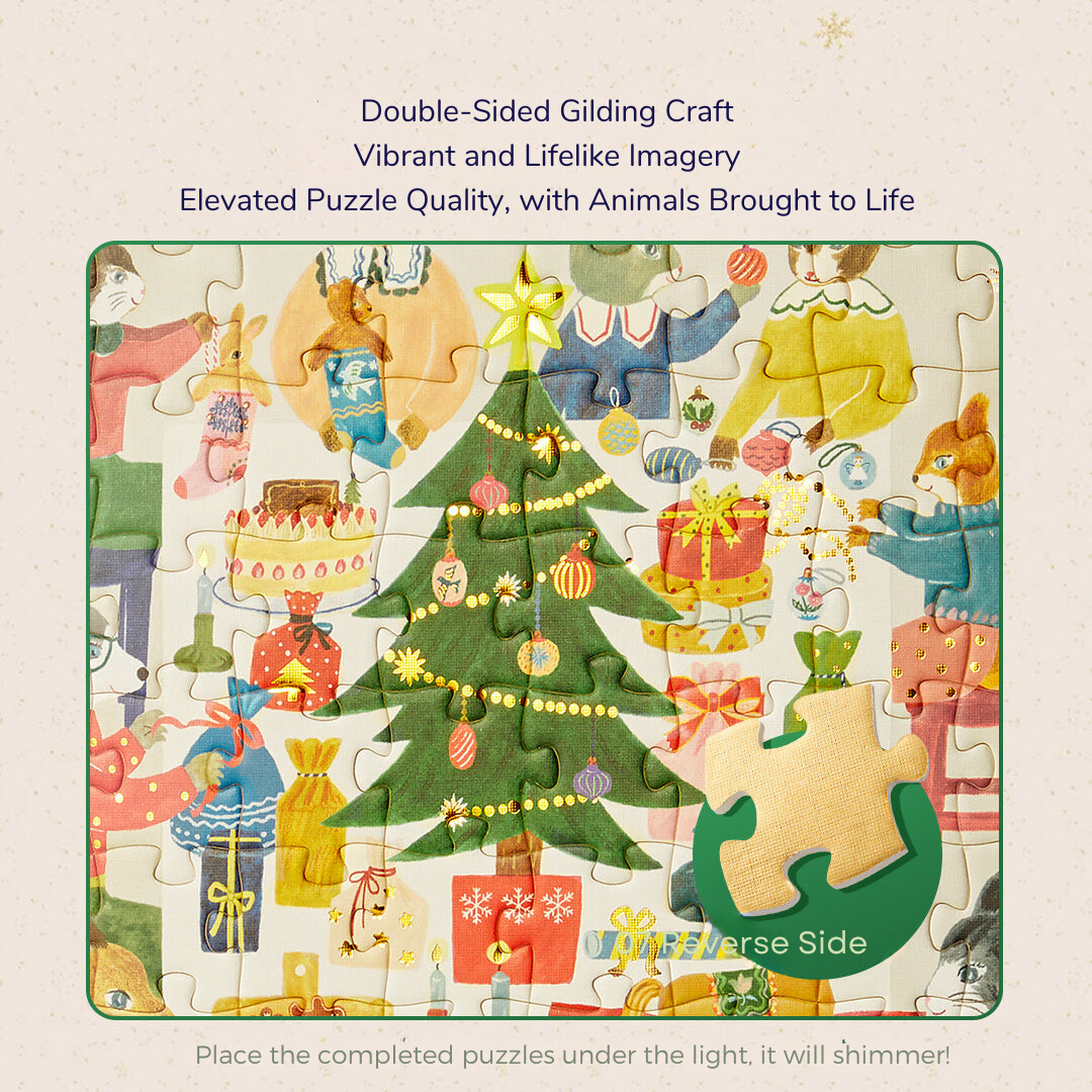 Puzzle Christmas Eve in the mailbox