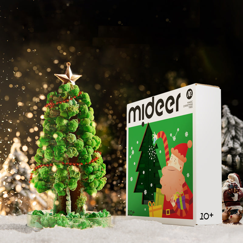 Magiškas Kalėdų medis - kristalų auginimo rinkinys