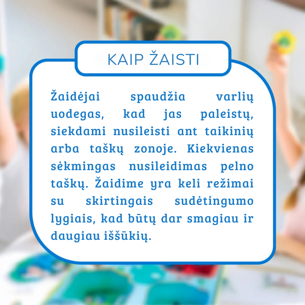 Interaktiivne lauamäng - Hüppavad konnad