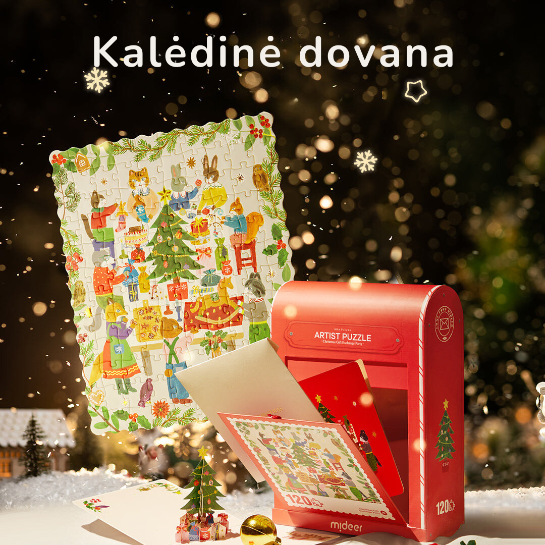 Puzzle Christmas Eve in the mailbox