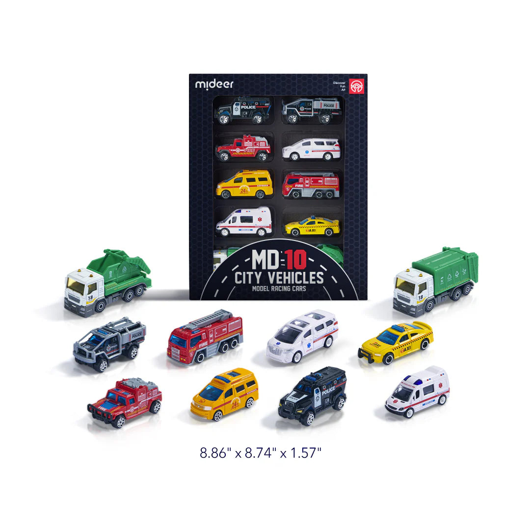 Set of cars - 10 units