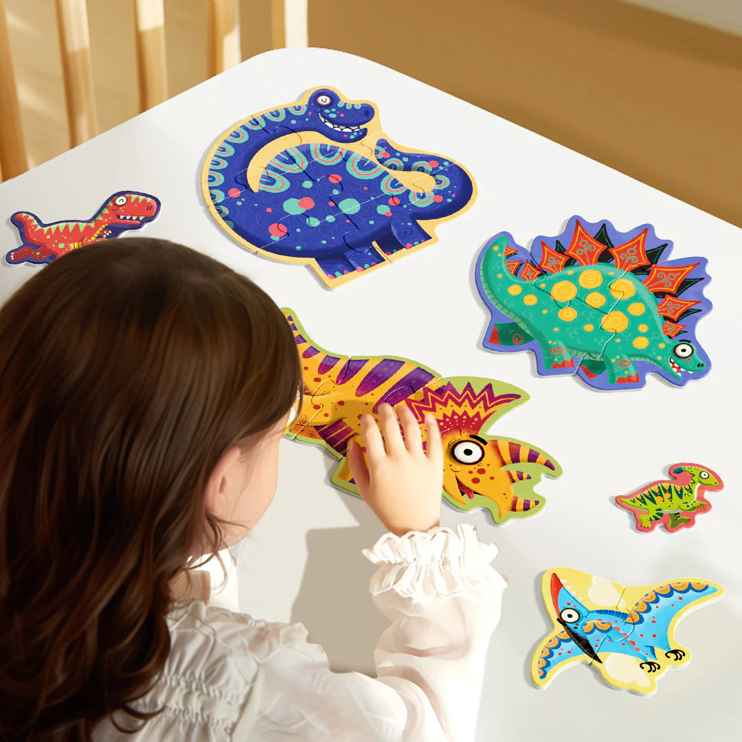 The first puzzle game Cute dinosaurs NEW