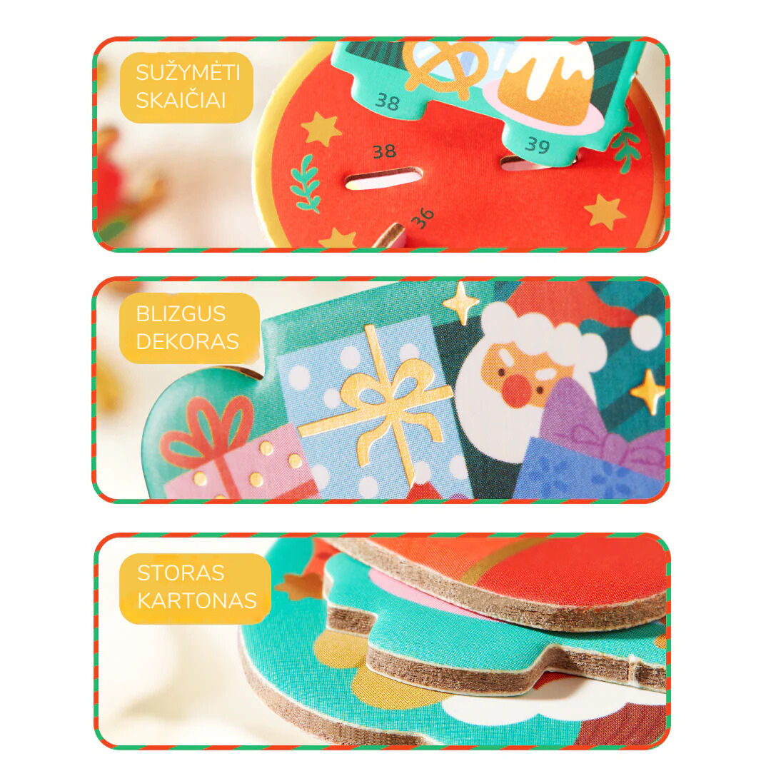 Rotating musical 3D Christmas puzzle