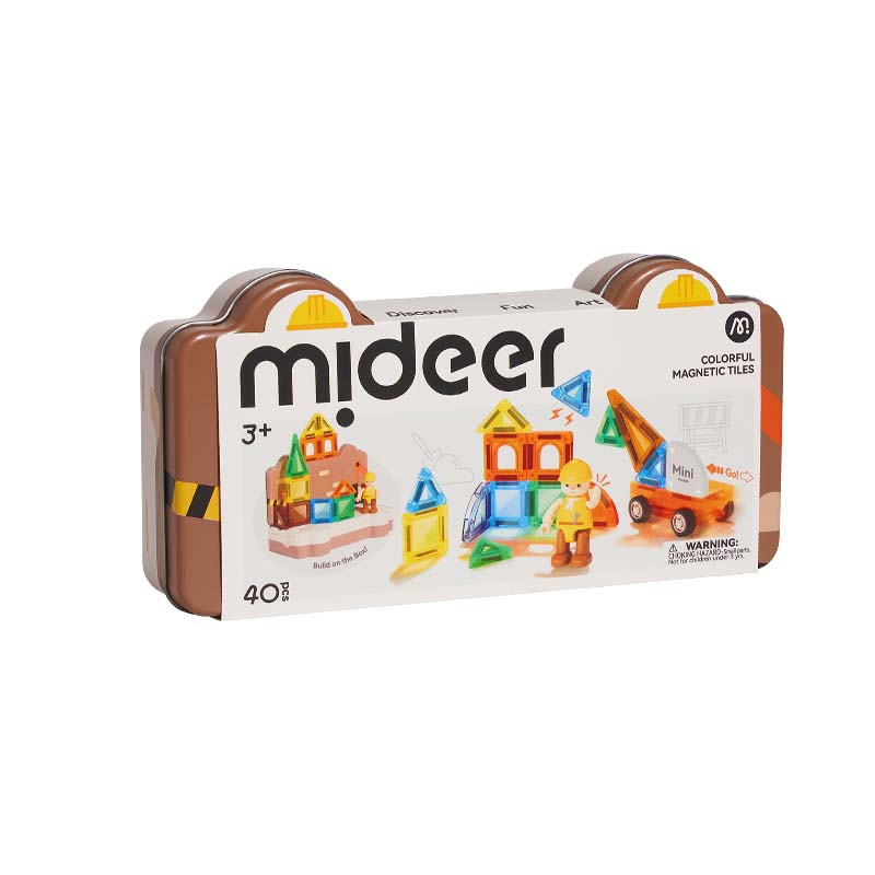 Mini magnetklotside komplekt metallkarbis