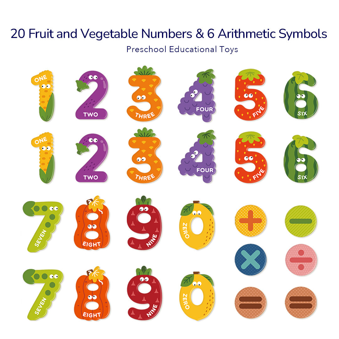 Magnets for children - Numbers