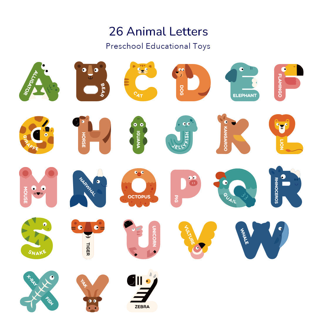 Magnets for children - Letters