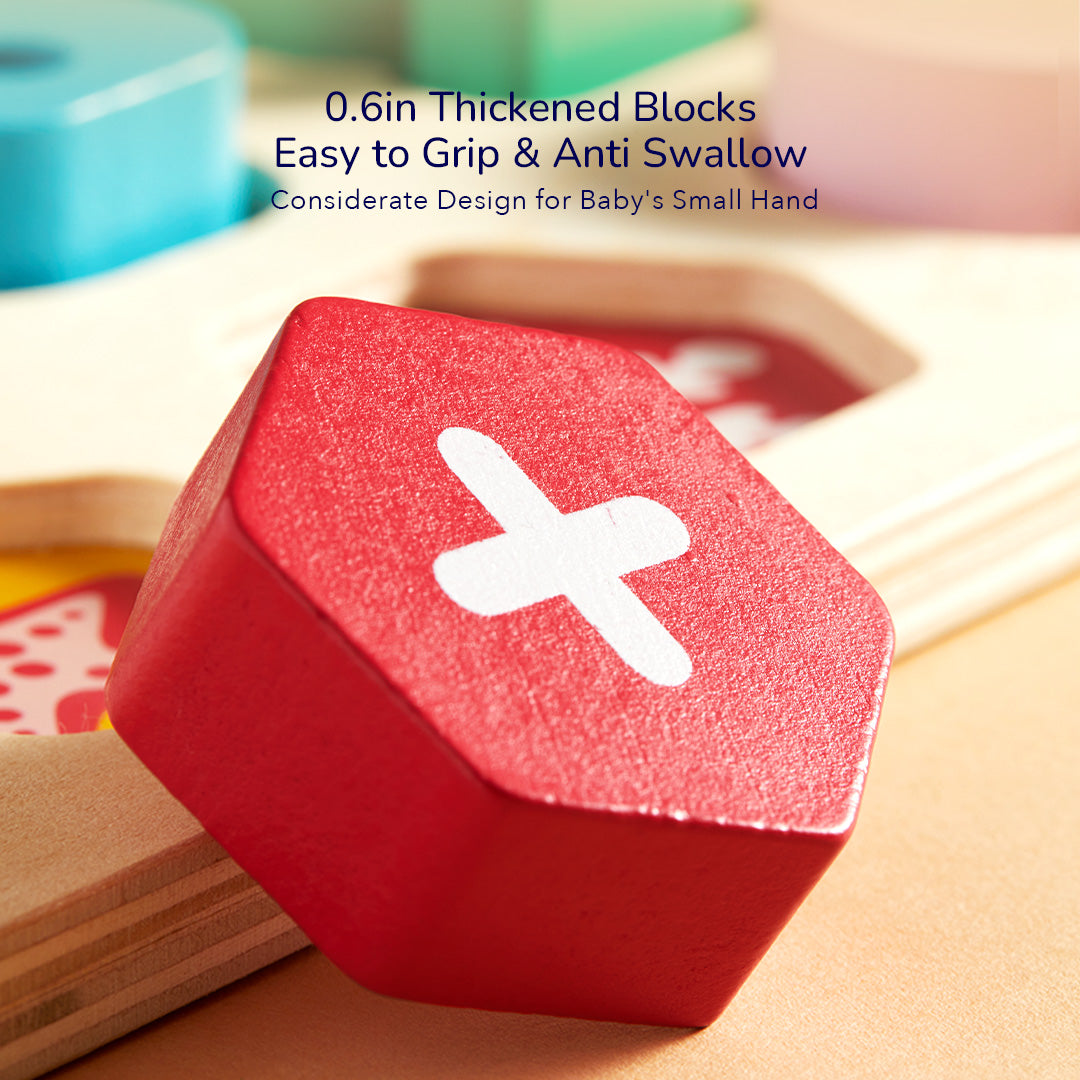 Wooden block puzzle Numbers