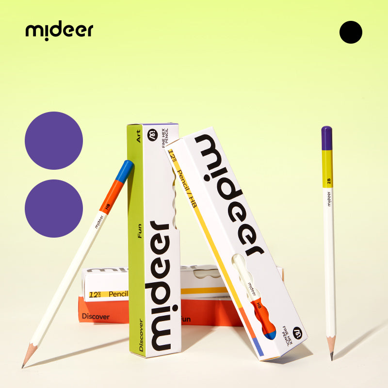 2B Pencil Set - 12 Pieces