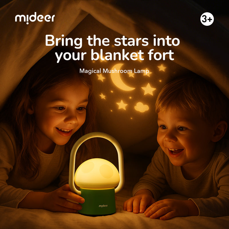Magic Mushroom-Shaped Lamp