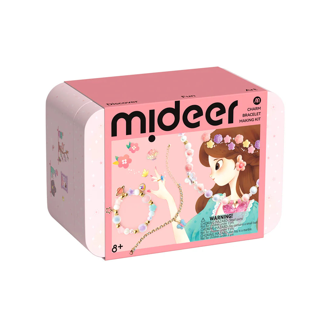 Jewelry making kit with jewelry box