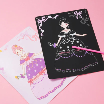 3-in-1 loovtöökomplekt - Printsessi fantaasiameik