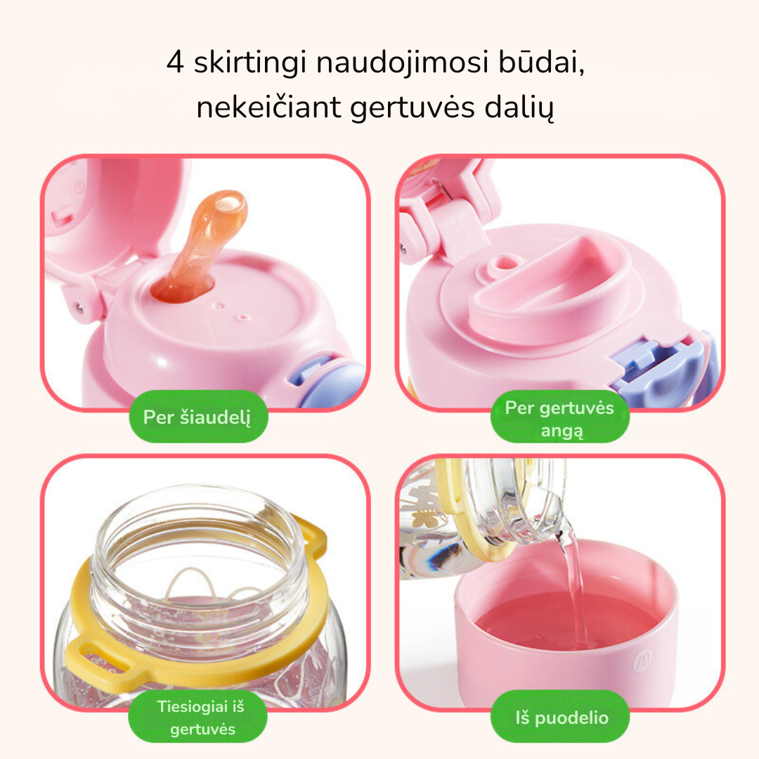 Uuenduslik kaheosaline joogipudel - You Look Yummy