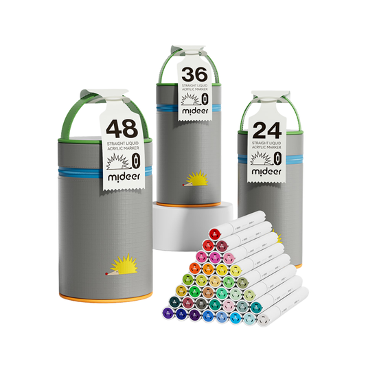 Dual-Tip Acrylic Markers