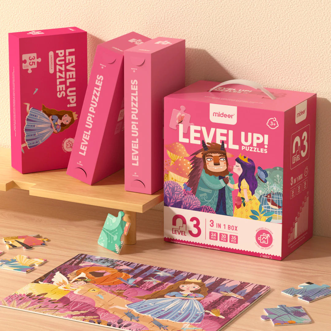 Level Up! Puzzles - Pusled Level 3: Printsessid 24-35tk