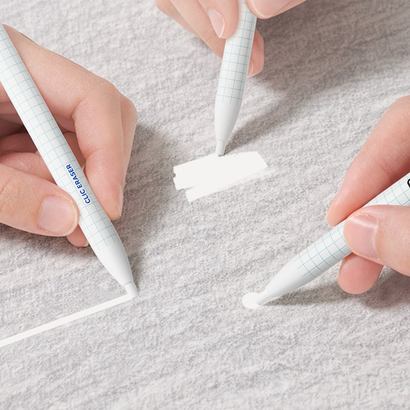 Push-Button Eraser