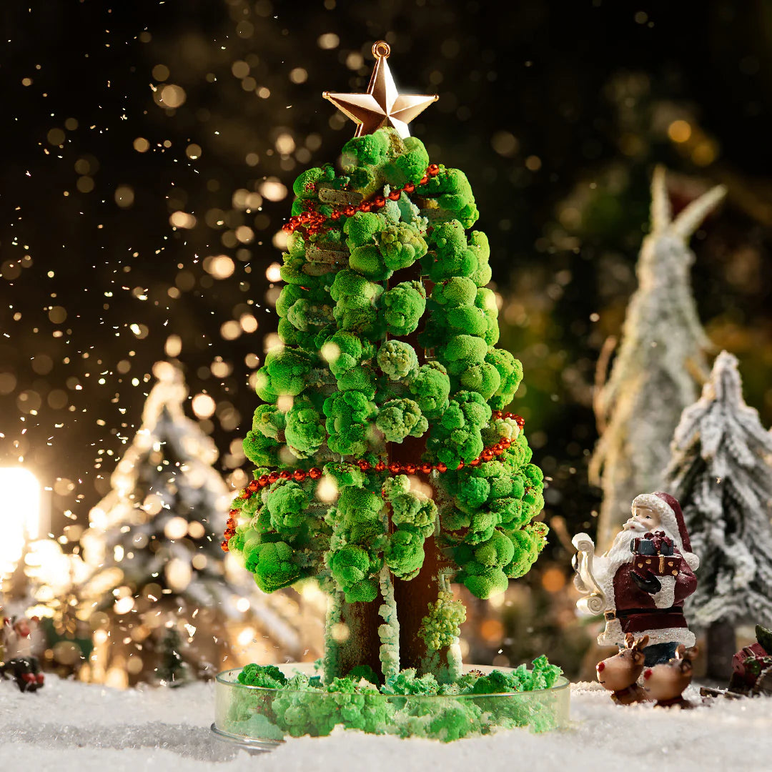 Magic Christmas Tree Crystal-Growing Kit