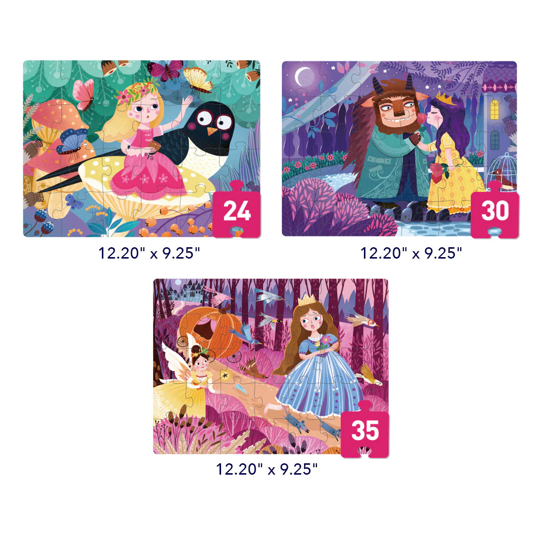 Level Up Puzzle Set – Level 3: Princess Tales