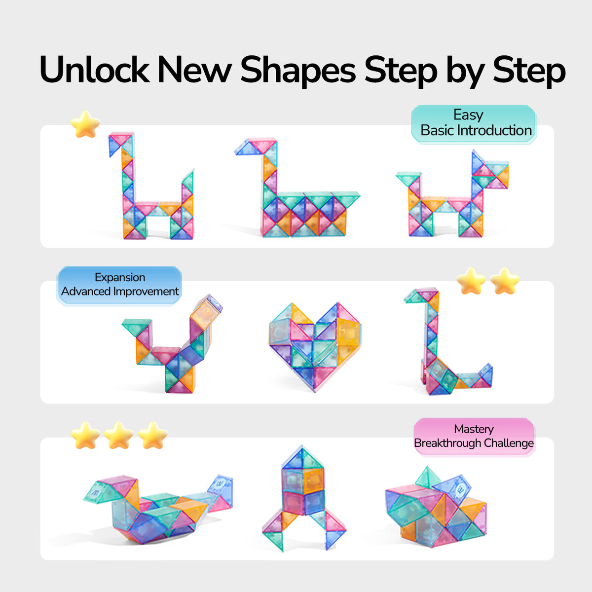 Transforming Magnetic Snake