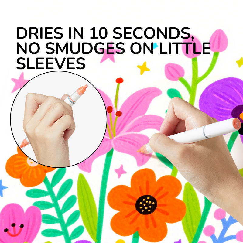 Dvipusiai akriliniai markeriai