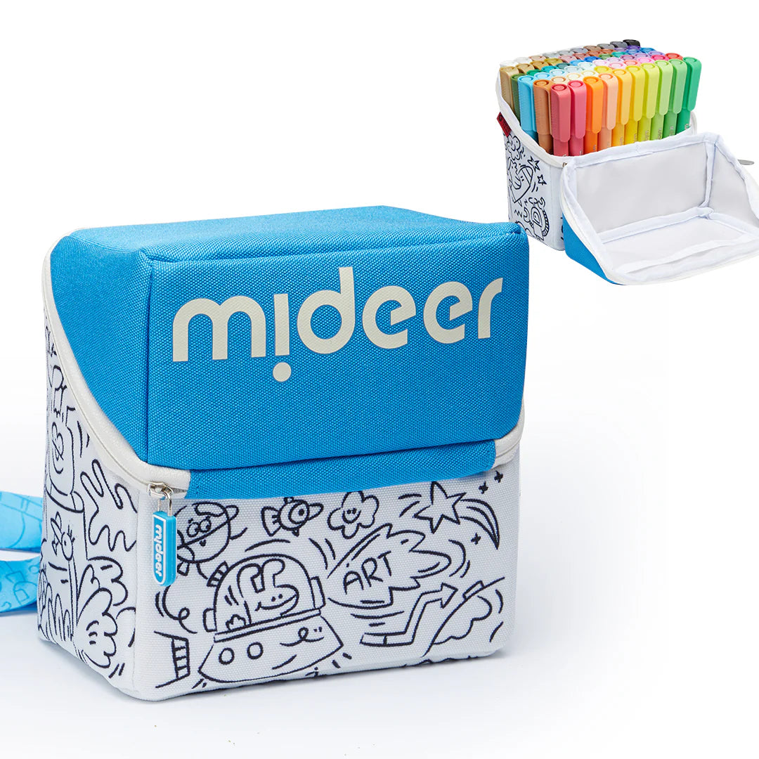 Acrylic markers in "graffiti" bag - 24 colors