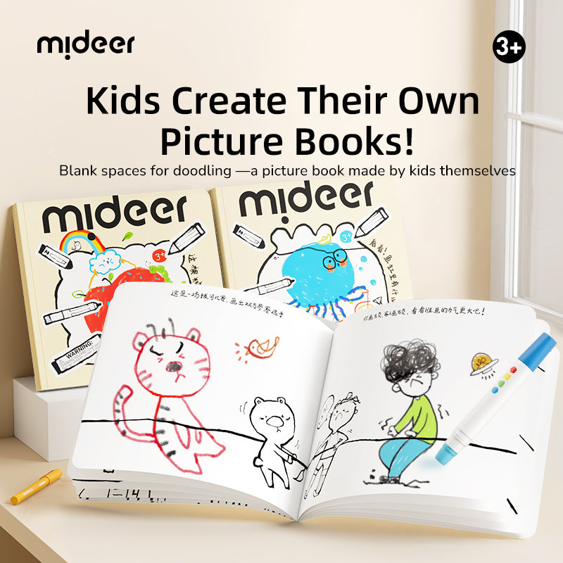 Kūrybinė piešimo knyga - Mažas pasaulis