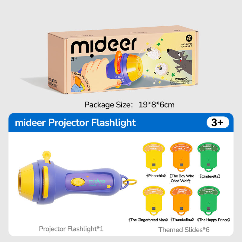 Children's flashlight - projector