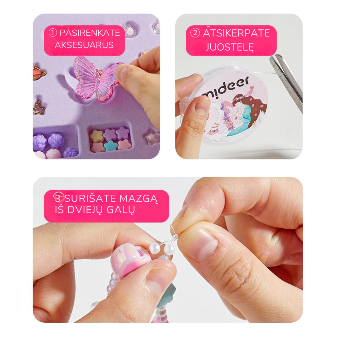 Ehete valmistamise komplekt ehtekarbiga