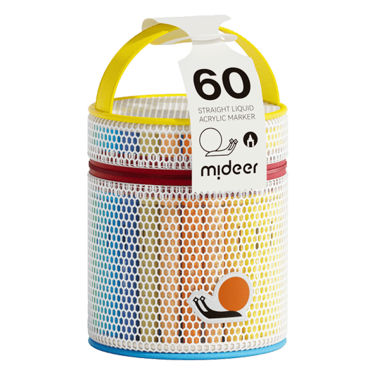 Water-Based Acrylic Markers - 60 Colors