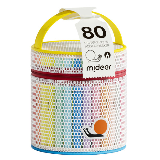 Water-Based Acrylic Markers - 80 Colors