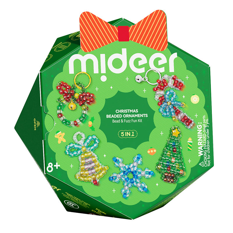 Kalėdinių dekoracijų kūrimo rinkinys su karoliukais