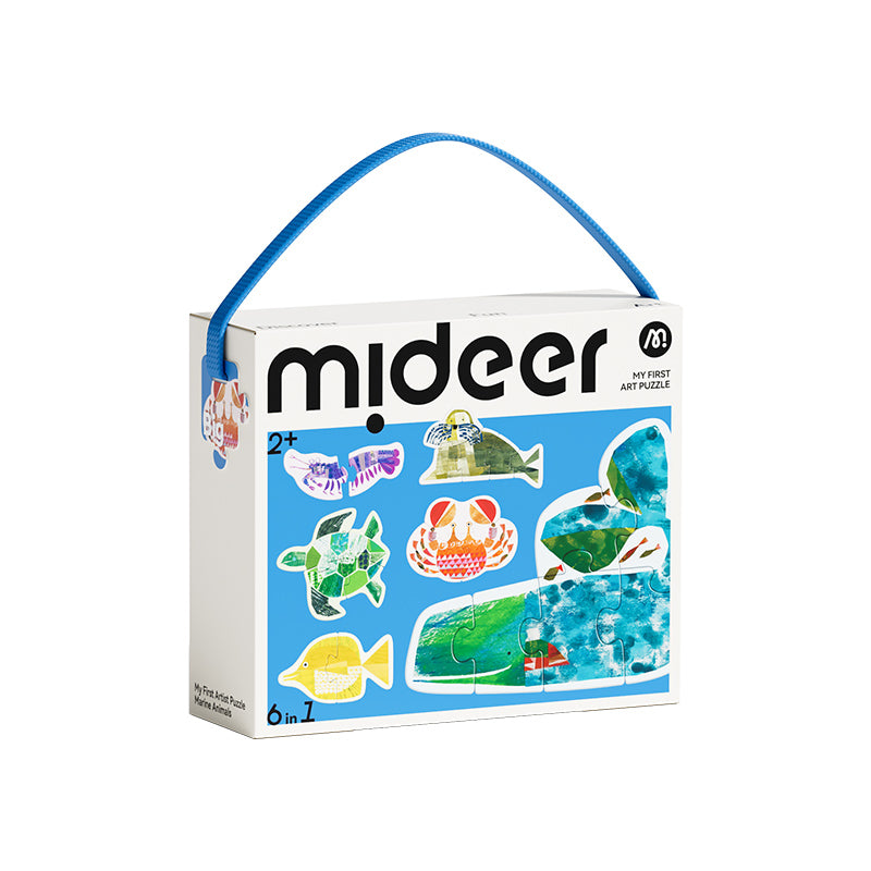6-in-1 Puzzle Set – Ocean Animals