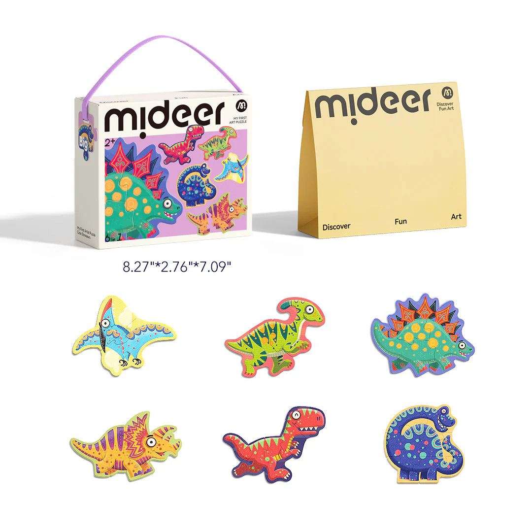 6-in-1 Puzzle Set – Cute Dinosaurs