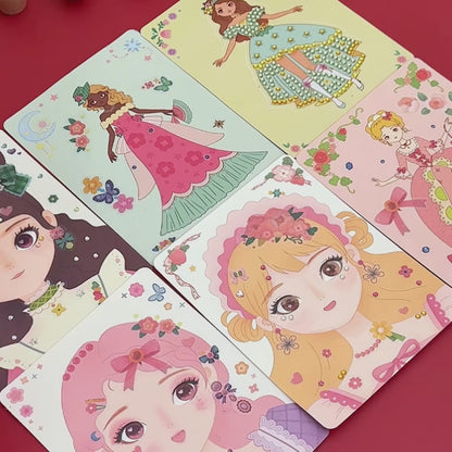 3-in-1 loovtöökomplekt - Printsessi fantaasiameik