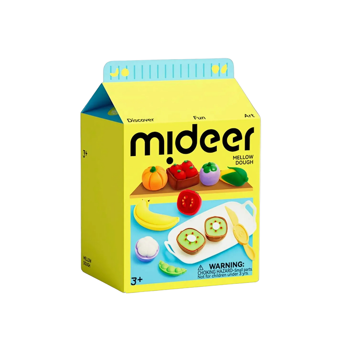 Voolimismassi komplekt - Puu- ja köögiviljad