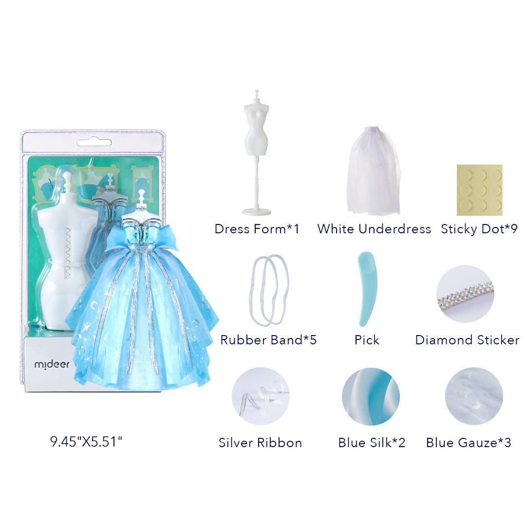 Suknelės gamybos rinkinys - Blue