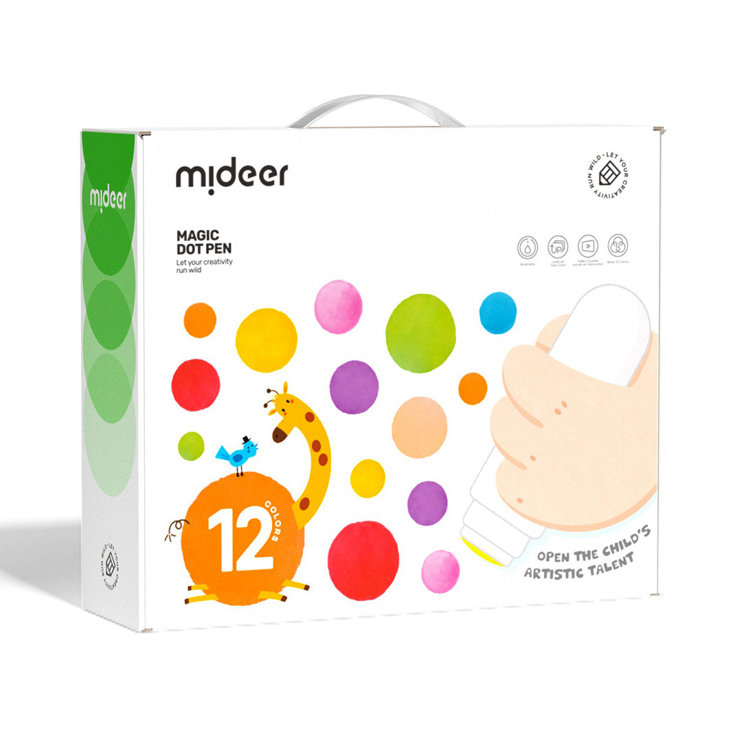 Washable felt-tip markers - 12 colors