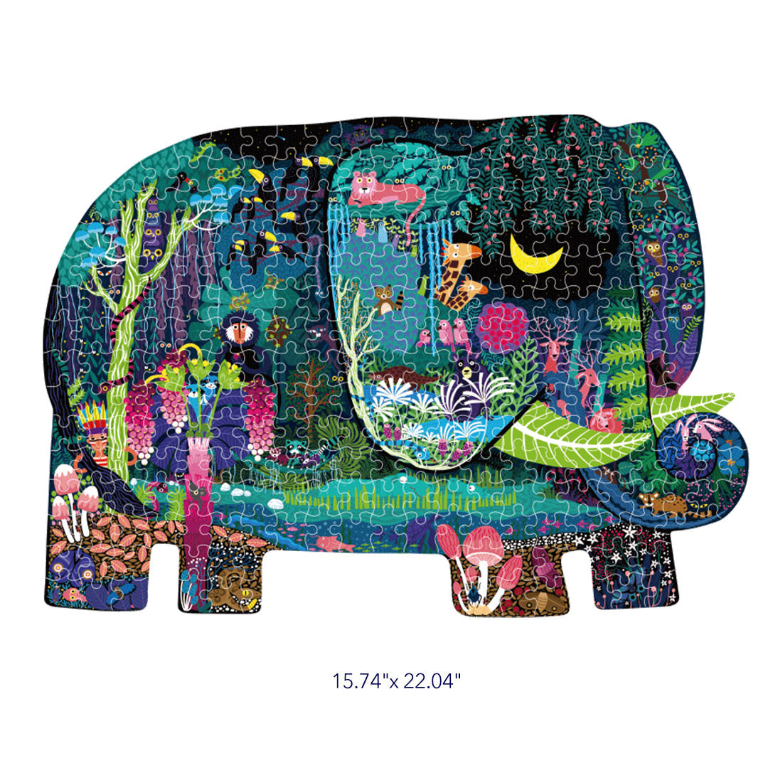 Shaped Puzzle - Elephant's Dream